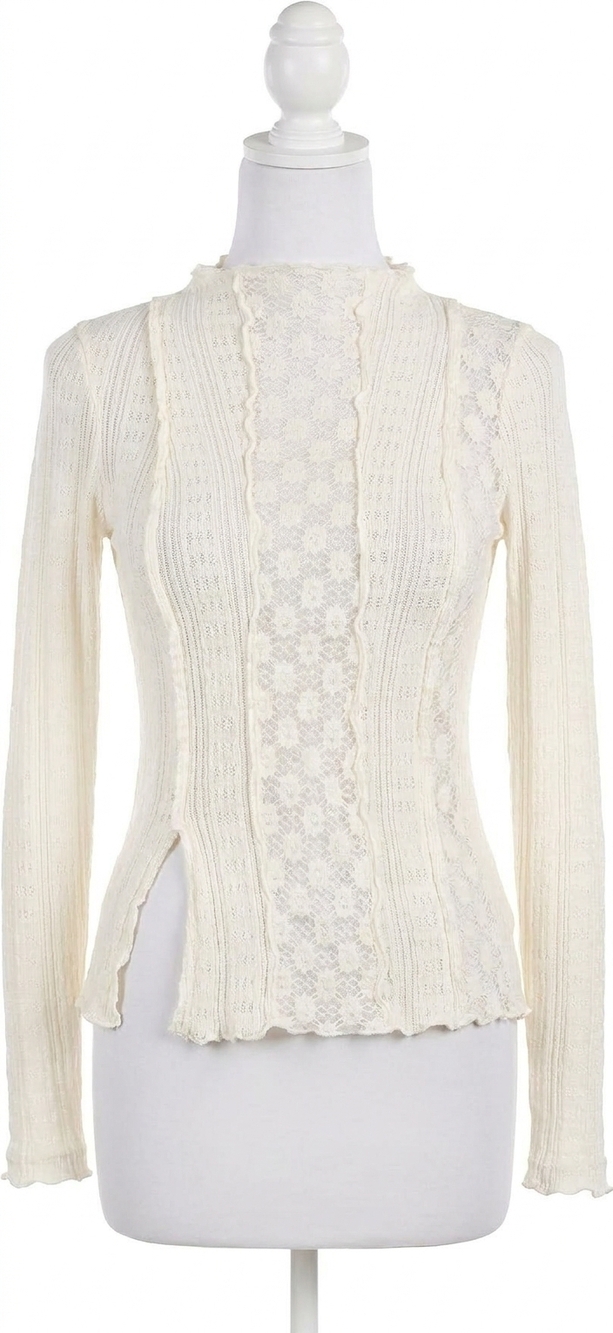NEW FREE PEOPLE lula top in gardenia